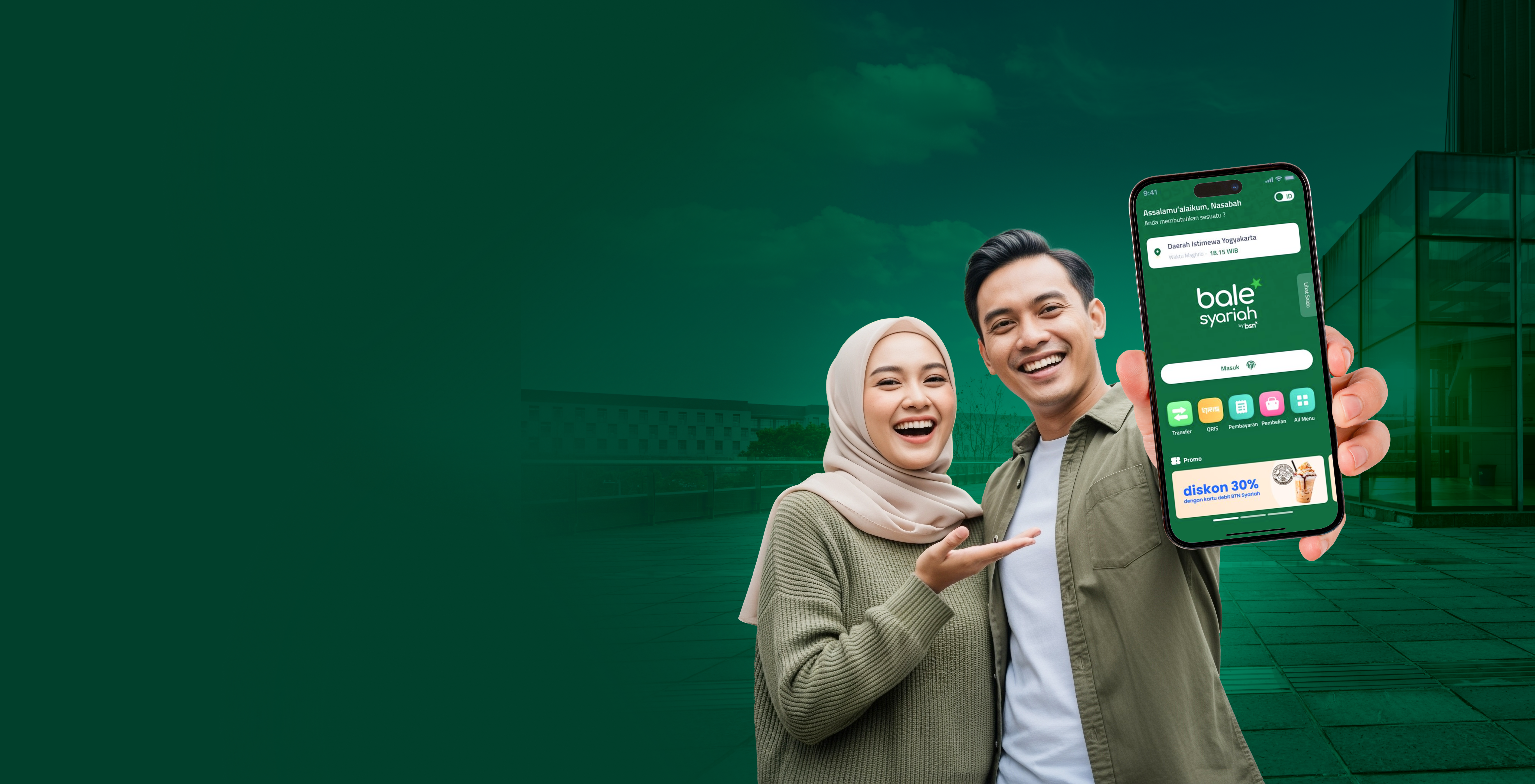 Semua Layanan Syariah dalam Satu Aplikasi